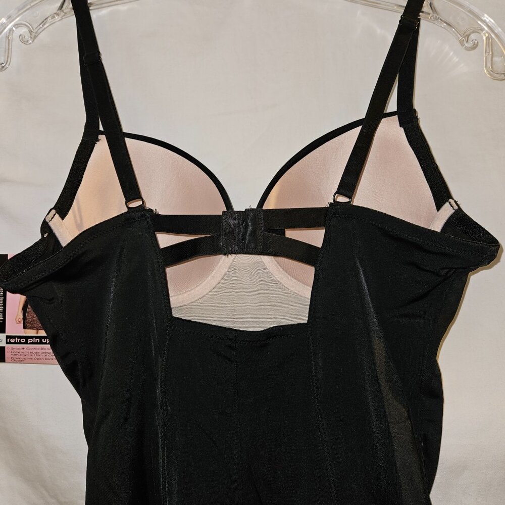 NWT Retro Girdle slip built in Bra MEDIUM - Picture 4 of 15